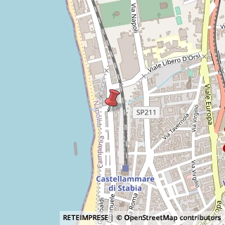 Mappa Corso Alcide de Gasperi, 95, 80053 Castellammare di Stabia, Napoli (Campania)