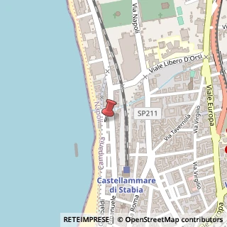 Mappa Corso Giuseppe Garibaldi, 128, 80053 Castellammare di Stabia, Napoli (Campania)
