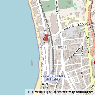 Mappa Corso Alcide de Gasperi, 105, 80053 Castellammare di Stabia, Napoli (Campania)