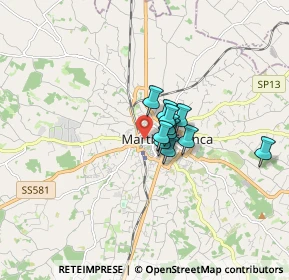Mappa 74015 Martina Franca TA, Italia (0.96182)