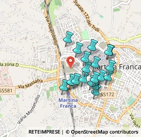Mappa 74015 Martina Franca TA, Italia (0.3975)