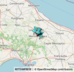 Mappa 74015 Martina Franca TA, Italia (23.342)