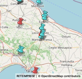 Mappa 74015 Martina Franca TA, Italia (20.07938)