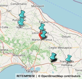 Mappa 74015 Martina Franca TA, Italia (16.16118)