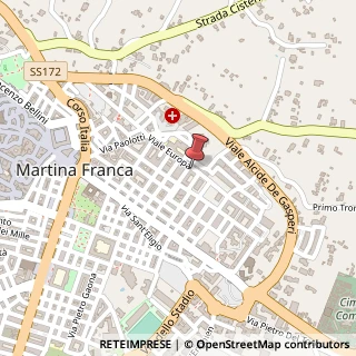 Mappa Viale Europa, 78, 74015 Martina Franca, Taranto (Puglia)