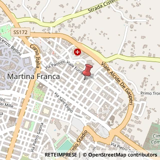 Mappa Via Stefano Orimini, 59, 74015 Martina Franca, Taranto (Puglia)