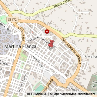Mappa Via Orazio Flacco, 79, 74015 Martina Franca, Taranto (Puglia)