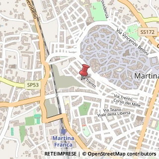 Mappa Via Carlo Pisacane, 60, 74015 Martina Franca, Taranto (Puglia)