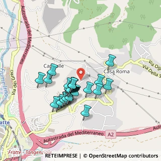 Mappa Via Casa Roma, 84135 Salerno SA, Italia (0.37407)