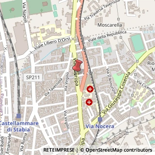 Mappa Viale Europa, 34, 80053 Castellammare di Stabia, Napoli (Campania)