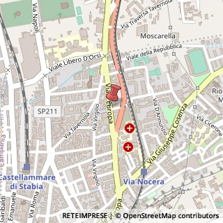Mappa Viale Europa, 230, 80053 Castellammare di Stabia, Napoli (Campania)
