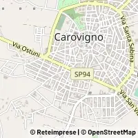 Kaart Carovigno