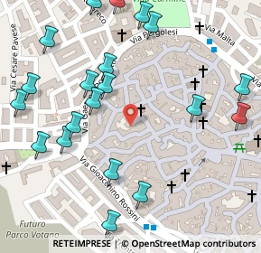 Mappa Via Alessandro Manzoni, 74015 Martina Franca TA, Italia (0.172)