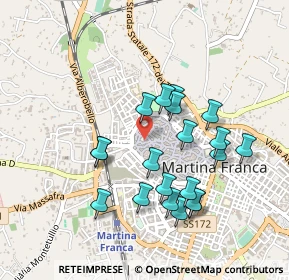 Mappa Via Ignazio Ciaia, 74015 Martina Franca TA, Italia (0.464)