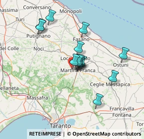 Mappa Trav, 74015 Martina Franca TA, Italia (11.91929)