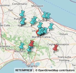 Mappa Trav, 74015 Martina Franca TA, Italia (12.015)