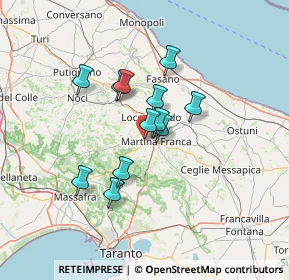 Mappa Trav, 74015 Martina Franca TA, Italia (10.73417)