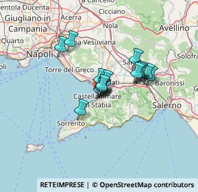 Mappa Strada Tavernola, 80053 Castellammare di Stabia NA, Italia (9.12059)