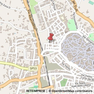 Mappa Via Cesare Pavese, 28, 74015 Martina Franca, Taranto (Puglia)