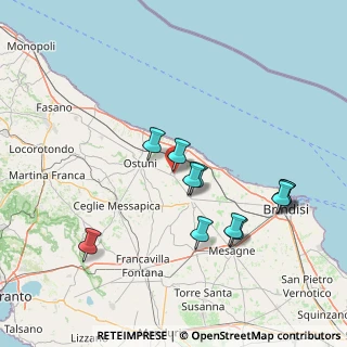 Mappa Via Cesare Braico, 72012 Carovigno BR, Italia (15.86727)