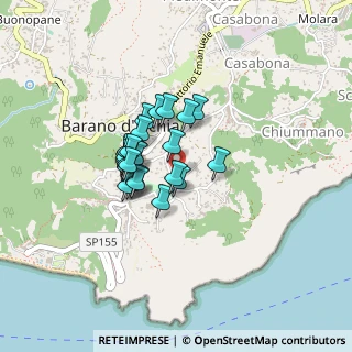 Mappa Via Piano, 80070 Barano D'ischia NA, Italia (0.31481)