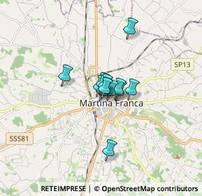 Mappa Via Gian Battista Vico, 74015 Martina Franca TA, Italia (0.85417)