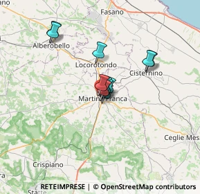 Mappa Via Gian Battista Vico, 74015 Martina Franca TA, Italia (4.63727)
