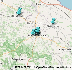 Mappa Vico Pipino, 74015 Martina Franca TA, Italia (3.44727)