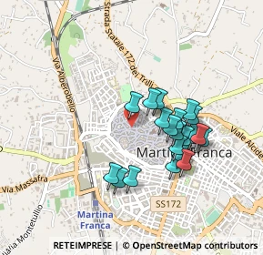 Mappa Via Gian Battista Vico, 74015 Martina Franca TA, Italia (0.4095)