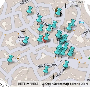 Mappa Via Gian Battista Vico, 74015 Martina Franca TA, Italia (0.05926)