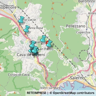 Mappa Via Carmine Consalvo, 84013 Cava de' Tirreni SA, Italia (1.69417)