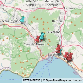 Mappa Via Carmine Consalvo, 84013 Cava de' Tirreni SA, Italia (4.89333)
