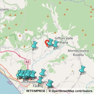 Mappa Via Serroni, 84090 Giffoni sei Casali SA, Italia (6.956)