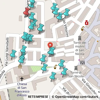 Mappa Vicolo I Mario Pagano, 74015 Martina Franca TA, Italia (0.08929)