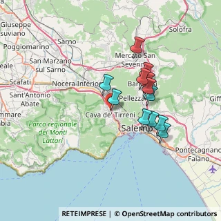 Mappa 84013 Cava De' Tirreni SA, Italia (6.34583)