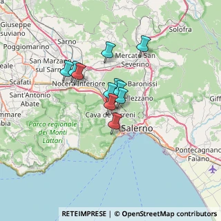 Mappa 84013 Cava De' Tirreni SA, Italia (4.83636)