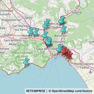 Mappa 84013 Cava De' Tirreni SA, Italia (6.46158)