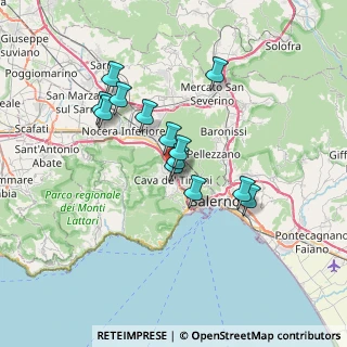 Mappa 84013 Cava De' Tirreni SA, Italia (6.04077)