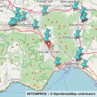 Mappa 84013 Cava De' Tirreni SA, Italia (6.5275)