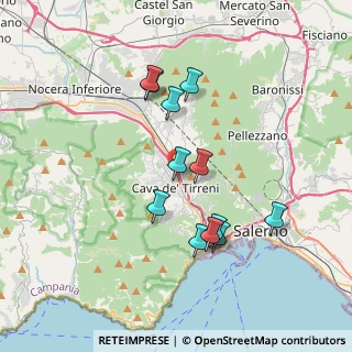 Mappa 84013 Cava De' Tirreni SA, Italia (3.585)