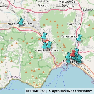 Mappa 84013 Cava De' Tirreni SA, Italia (4.86231)