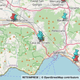 Mappa 84013 Cava De' Tirreni SA, Italia (5.62)