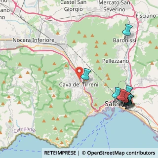 Mappa 84013 Cava De' Tirreni SA, Italia (5.71462)