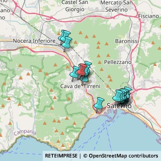 Mappa 84013 Cava De' Tirreni SA, Italia (3.6785)