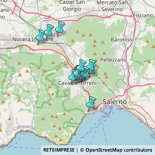 Mappa 84013 Cava De' Tirreni SA, Italia (2.38917)