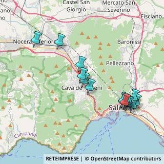 Mappa 84013 Cava De' Tirreni SA, Italia (4.46214)