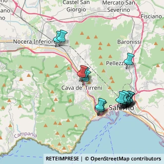 Mappa 84013 Cava De' Tirreni SA, Italia (4.442)