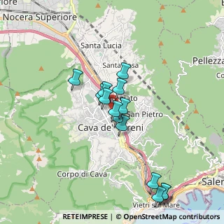 Mappa 84013 Cava De' Tirreni SA, Italia (1.76071)