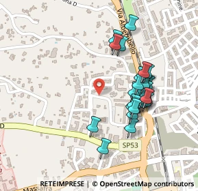 Mappa Via Sebastiano Carucci, 74015 Martina Franca TA, Italia (0.2125)