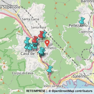 Mappa Via Longobardi Nicola, 84013 Cava De' Tirreni SA, Italia (1.67467)